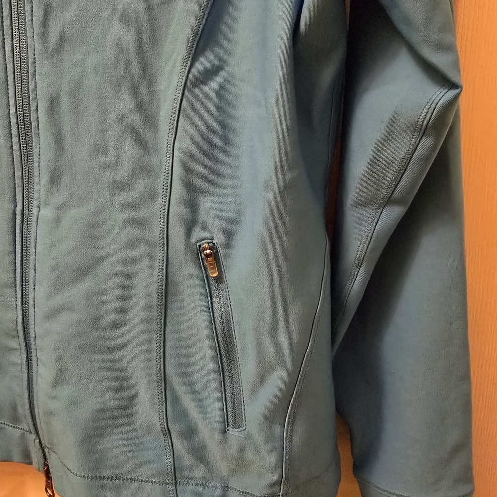 Women's PrimaLoft ThermaStretch Hooded Full-Zip -Size L Reg EUC - Picture 3 of 5